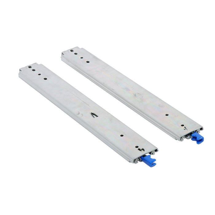 DURAFORCE 1 Pair Locking Drawer Slides 20 Inch Lock & Full Extension 250 lbs Load Capacity