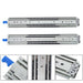 DURAFORCE 1 Pair Locking Drawer Slides 20 Inch Lock & Full Extension 250 lbs Load Capacity