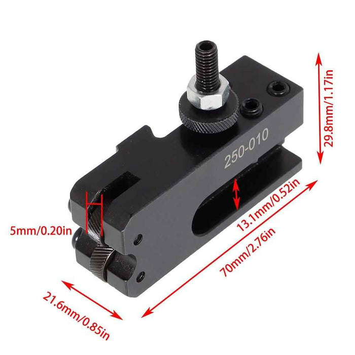 2Pack Quick Change Tool Post Turning Facing Holder For Lathe OXA 250-010 #10