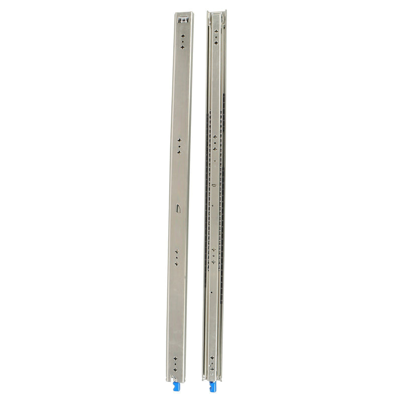 DURAFORCE 1 Pair Locking Drawer Slides 40 Inch Lock & Full Extension 250 lbs Load Capacity