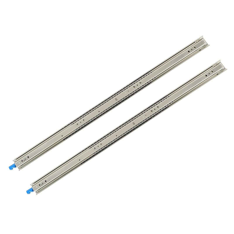 DURAFORCE 1 Pair Locking Drawer Slides 40 Inch Lock & Full Extension 250 lbs Load Capacity