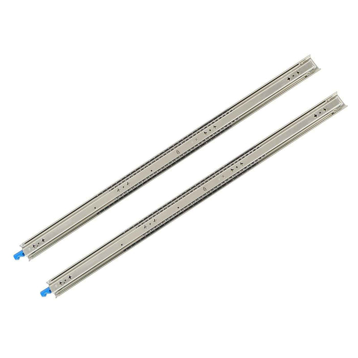 DURAFORCE 1 Pair Locking Drawer Slides 40 Inch Lock & Full Extension 250 lbs Load Capacity