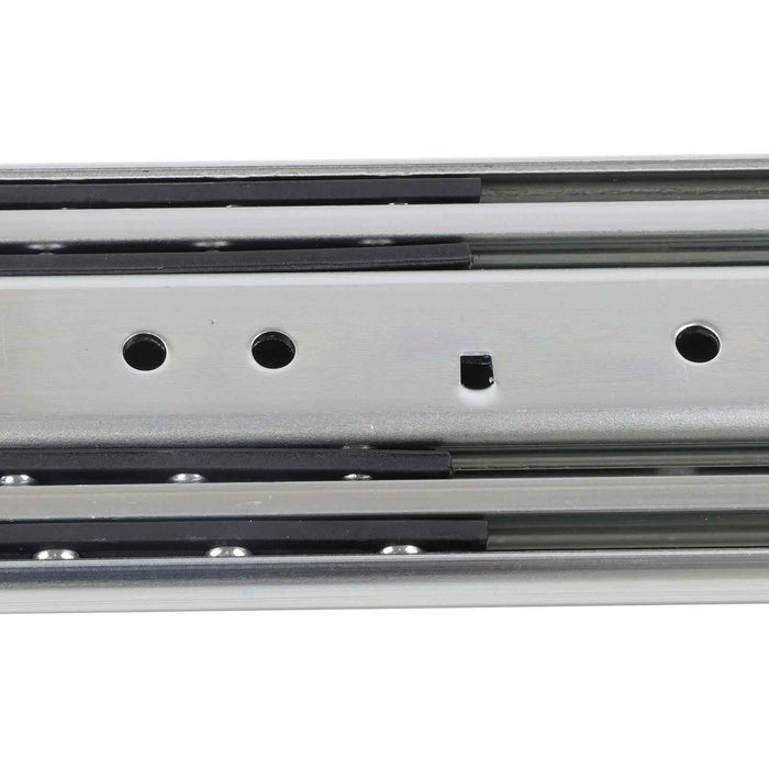 DURAFORCE 1 Pair Locking Drawer Slides 28 Inch Lock & Full Extension 500 lbs Load Capacity