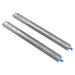 DURAFORCE 1 Pair Locking Drawer Slides 28 Inch Lock & Full Extension 500 lbs Load Capacity