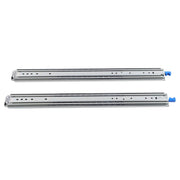 DURAFORCE 1 Pair Locking Drawer Slides 28 Inch Lock & Full Extension 500 lbs Load Capacity