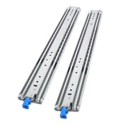 DURAFORCE 1 Pair Locking Drawer Slides 28 Inch Lock & Full Extension 500 lbs Load Capacity