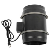 DURAFORCE 8-Inch Inline Duct Fan, 807 CFM with Temperature Humidity Controller EC-Motor
