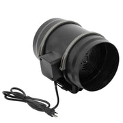 DURAFORCE 8-Inch Inline Duct Fan, 807 CFM with Temperature Humidity Controller EC-Motor
