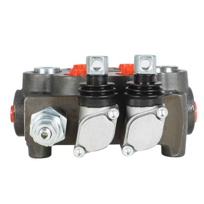 DURAFORCE 25GPM Hydraulic Control Valve 2 Spool BSPP Tractor Loader W/Joystick