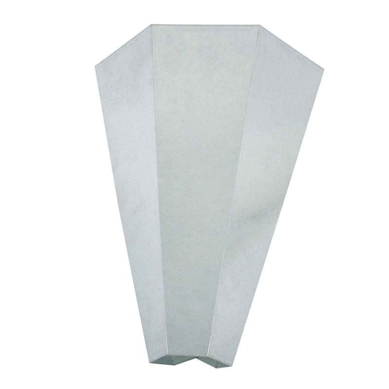 DURAFORCE 2 Pack 8 lbs Medium Size Chicken Cone Galvanized Steel Poultry Restraining Cone
