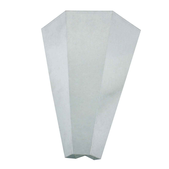 DURAFORCE 2 Pack 8 lbs Medium Size Chicken Cone Galvanized Steel Poultry Restraining Cone