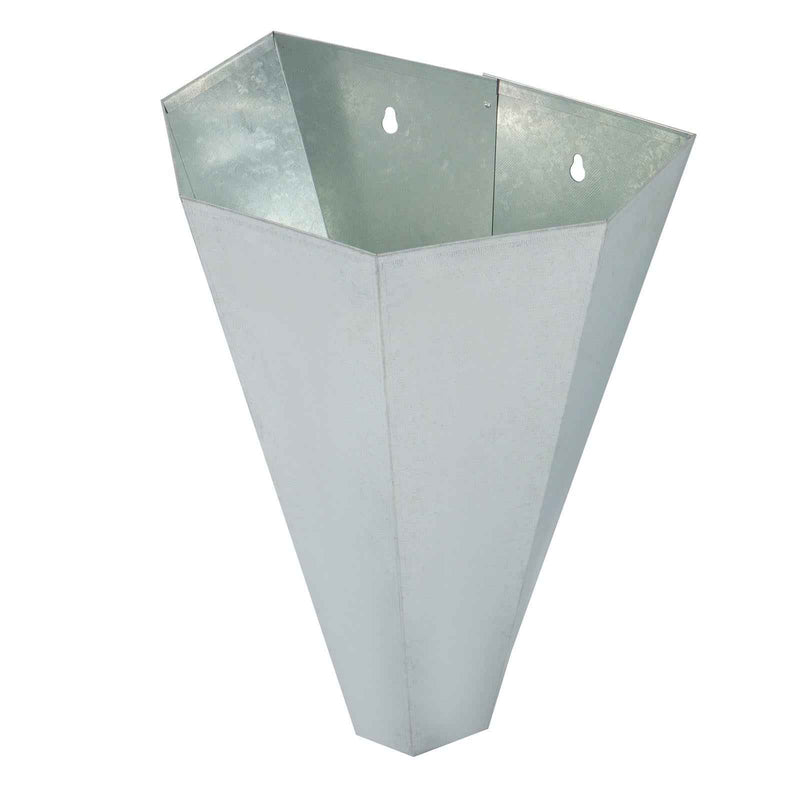 DURAFORCE 2 Pack 8 lbs Medium Size Chicken Cone Galvanized Steel Poultry Restraining Cone