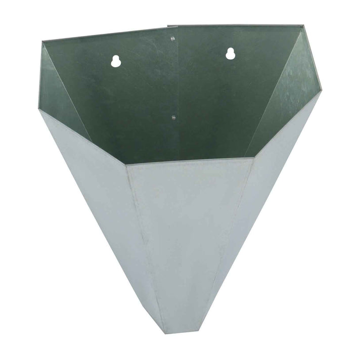 DURAFORCE 2 Pack 8 lbs Medium Size Chicken Cone Galvanized Steel Poultry Restraining Cone