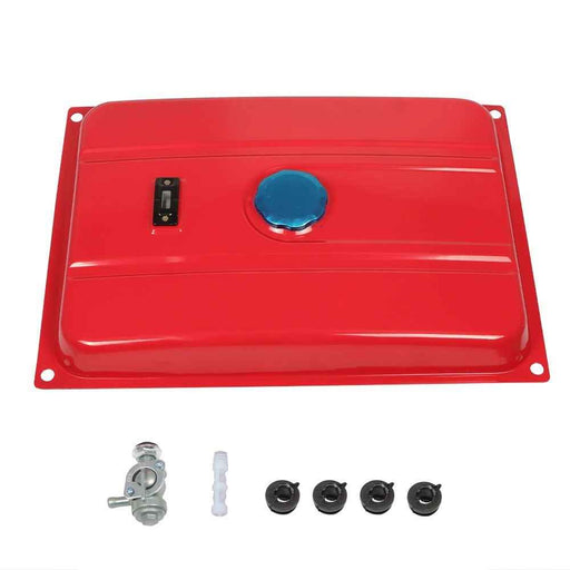 DURAFORCE 6.6 Gallon Universal Gas Fuel Tank Generator Petcock Filter Gauge Cap