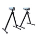 DURAFORCE 2 Pack Folding Height Adjustable 132 lbs Roller Stand 26-3/4" to 42-1/5"