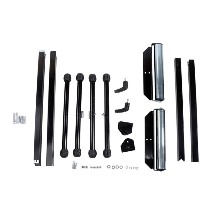 DURAFORCE 2 Pack Folding Height Adjustable 132 lbs Roller Stand 26-3/4" to 42-1/5"