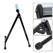 DURAFORCE 2 Pack Folding Height Adjustable 132 lbs Roller Stand 26-3/4" to 42-1/5"