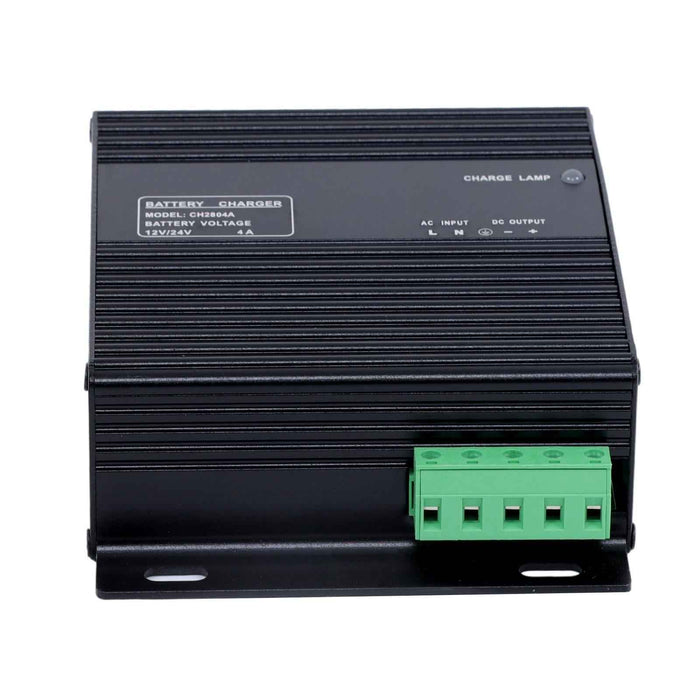DURAFORCE 12V 24V 4A CH2804 Diesel Generator Genset Intelligent Battery Charger Automotive