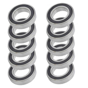 DURAFORCE 10 × 6007-2RS Deep Groove Ball Bearing 35mm Inner Dia 62mm OD 14mm Bore Sealed