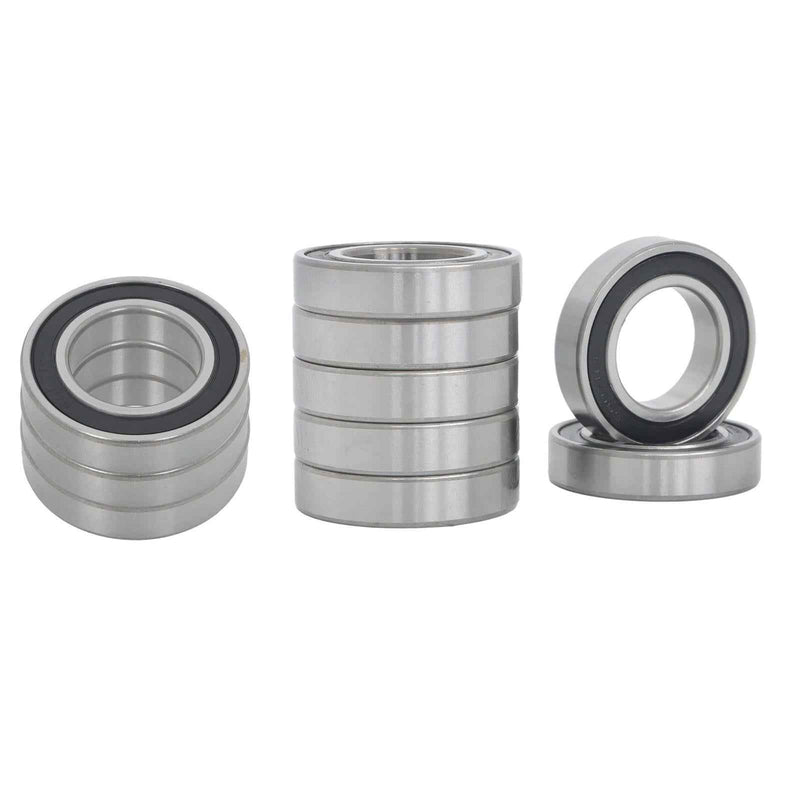 DURAFORCE 10 × 6007-2RS Deep Groove Ball Bearing 35mm Inner Dia 62mm OD 14mm Bore Sealed