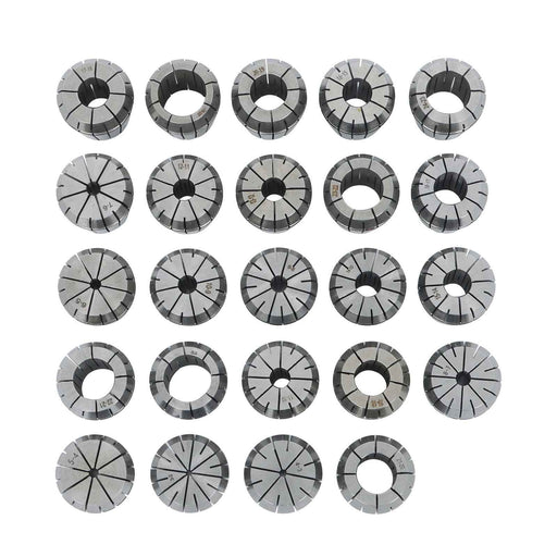 DURAFORCE 24Pack High Precision ER40 Collet Set Metric Size Spring Clamping Collets US
