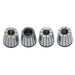 DURAFORCE 24Pack High Precision ER40 Collet Set Metric Size Spring Clamping Collets US
