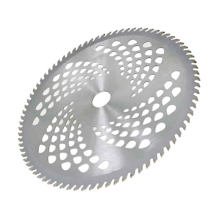 DURAFORCE 2 Pcs 10" x 80T Carbide Tip Brush Blades for Cutter, Trimmer, Weed Eater