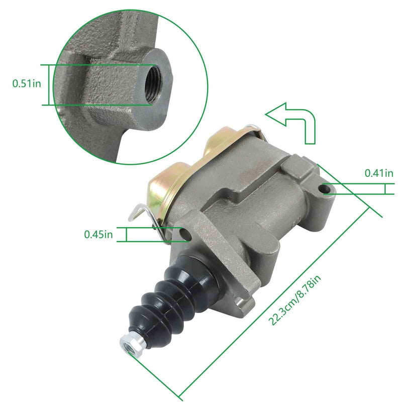 DURAFORCE Brake Master Cylinder D126695 For Case 450C 480D 580D 580SE 580E 580G D127519