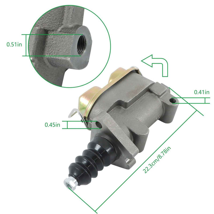 DURAFORCE Brake Master Cylinder D126695 For Case 450C 480D 580D 580SE 580E 580G D127519