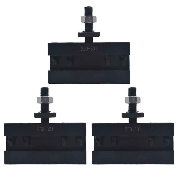 Quick Change Tool Post Turning & Facing Holder For Lathe 3Pack CXA #1 250-301