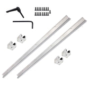 DURAFORCE 2Pack SBR16-800mm Linear Bearings & 4 PCS SBR16UU Carriage Bearing Blocks
