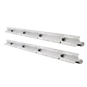 DURAFORCE 2Pack SBR16-800mm Linear Bearings & 4 PCS SBR16UU Carriage Bearing Blocks