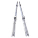 DURAFORCE New 2Pcs SBR16-1500mm Linear Guide Rails W/ 4Pcs SBR16UU Bearing Blocks