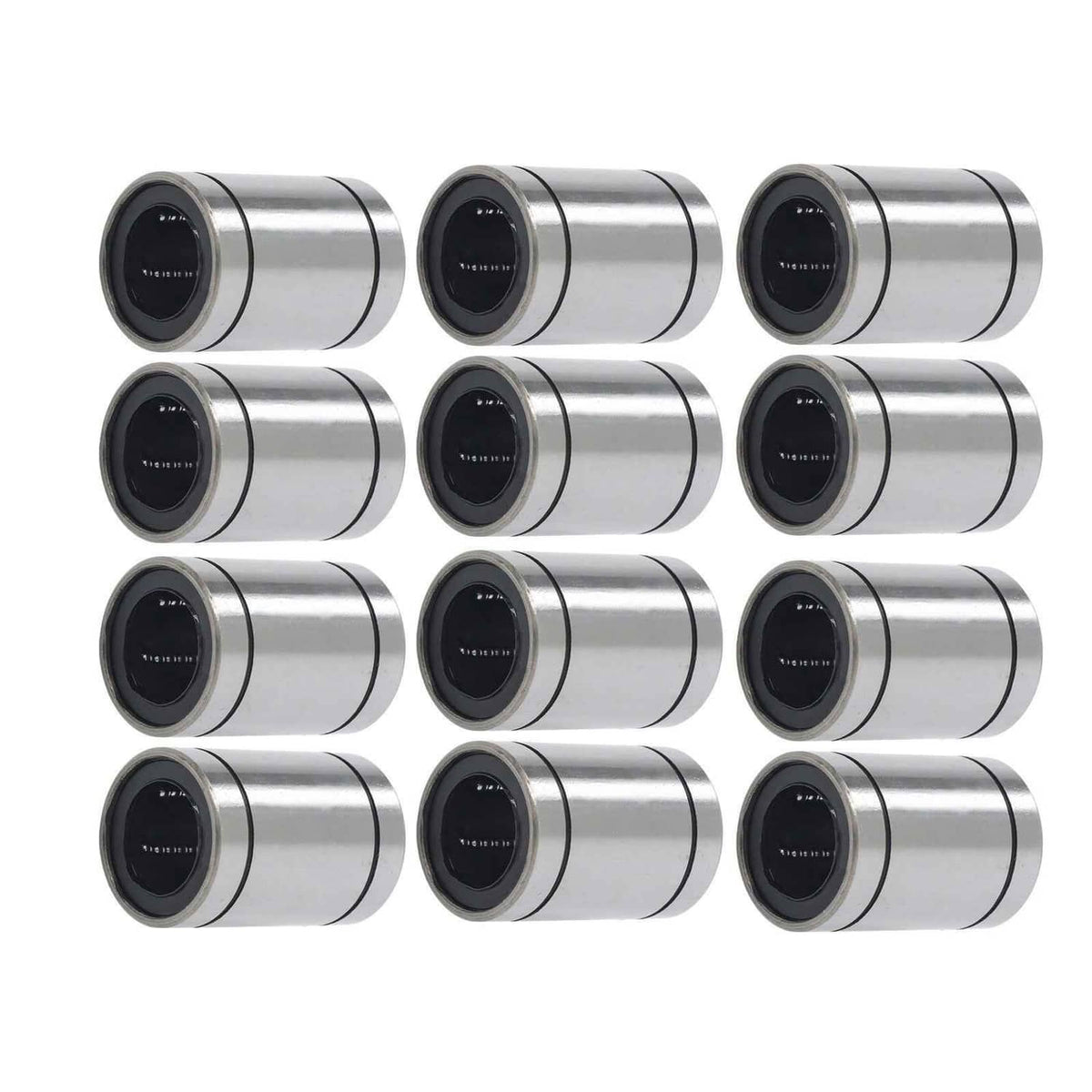 LM25UU Linear Ball Bearings 12PCS 40mm OD 25mm Bore 59mm Long Linear ...