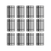 DURAFORCE LM25UU Linear Ball Bearings 12PCS 40mm OD 25mm Bore 59mm Long Linear Bearing