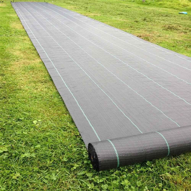 DURAFORCE 6×300FT Weed Control Fabric Heavy Duty Garden Ground Cover Landscape 3.2oz