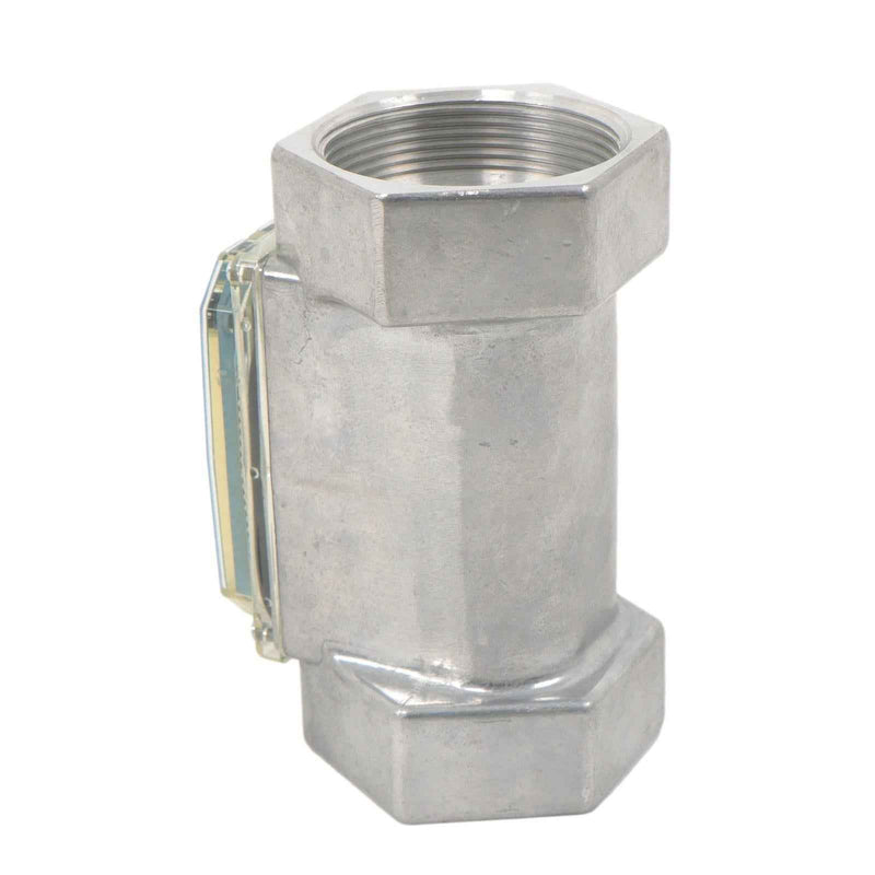 DURAFORCE Flow Rate of 15-132GPM, 2" Digital Turbine Flow Meter, LCD Digital Display