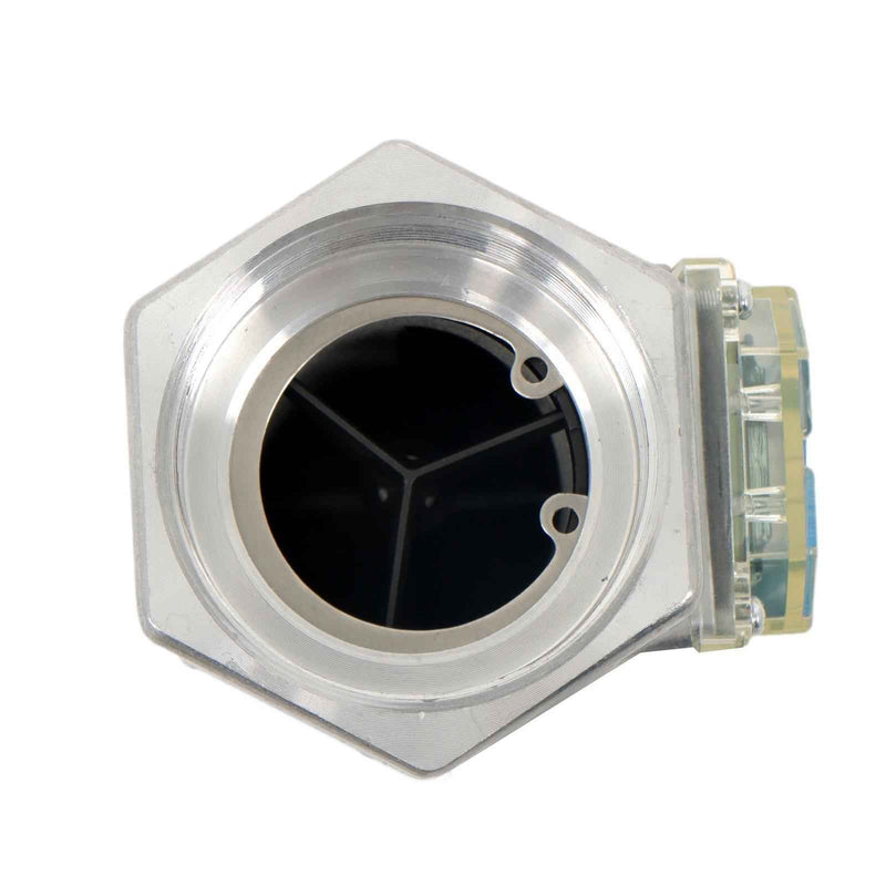 DURAFORCE Flow Rate of 15-132GPM, 2" Digital Turbine Flow Meter, LCD Digital Display