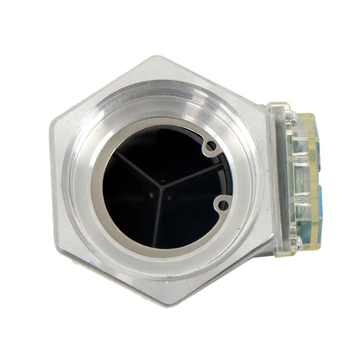 DURAFORCE Flow Rate of 15-132GPM, 2" Digital Turbine Flow Meter, LCD Digital Display