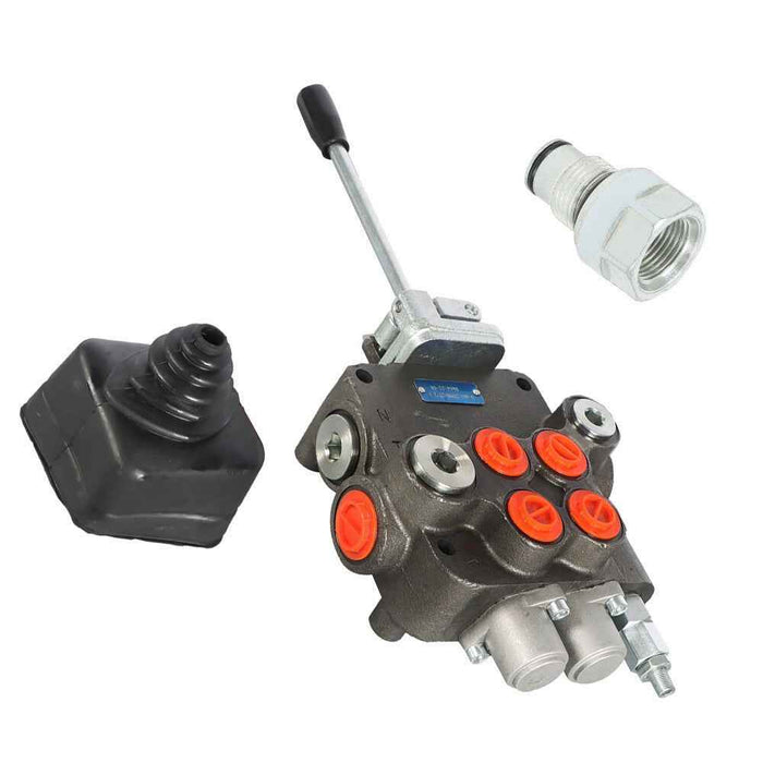 DURAFORCE Hydraulic Directional Control Valve w/Joystick w/conversion 21 GPM 2 Spool