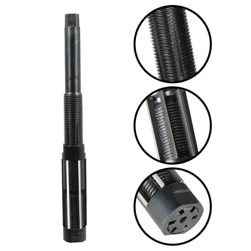 DURAFORCE 11 Pack Hand Reamer Set Adjustable H4 To H14 A-K Size 15/32 Inch To 1.1/2 Inch