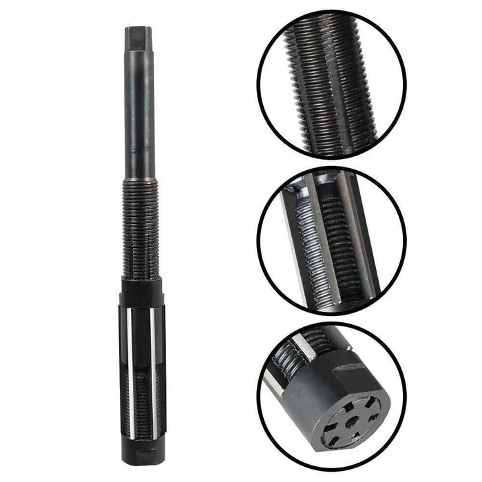 DURAFORCE 11 Pack Hand Reamer Set Adjustable H4 To H14 A-K Size 15/32 Inch To 1.1/2 Inch