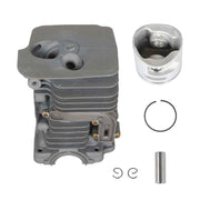 DURAFORCE 44mm Cylinder Piston Rings Pin Assembly Kit For Husqvarna 445 445E 450 Chainsaw