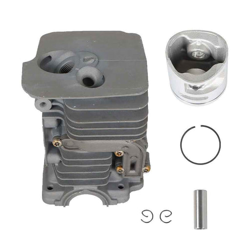 DURAFORCE 44mm Cylinder Piston Rings Pin Assembly Kit For Husqvarna 445 445E 450 Chainsaw