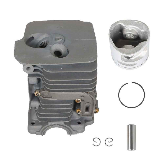 DURAFORCE 44mm Cylinder Piston Rings Pin Assembly Kit For Husqvarna 445 445E 450 Chainsaw