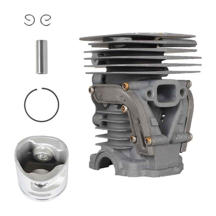 DURAFORCE 44mm Cylinder Piston Rings Pin Assembly Kit For Husqvarna 445 445E 450 Chainsaw