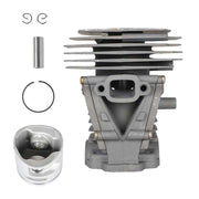 DURAFORCE 44mm Cylinder Piston Rings Pin Assembly Kit For Husqvarna 445 445E 450 Chainsaw