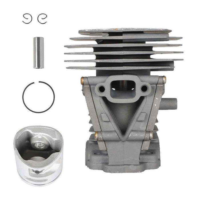 DURAFORCE 44mm Cylinder Piston Rings Pin Assembly Kit For Husqvarna 445 445E 450 Chainsaw