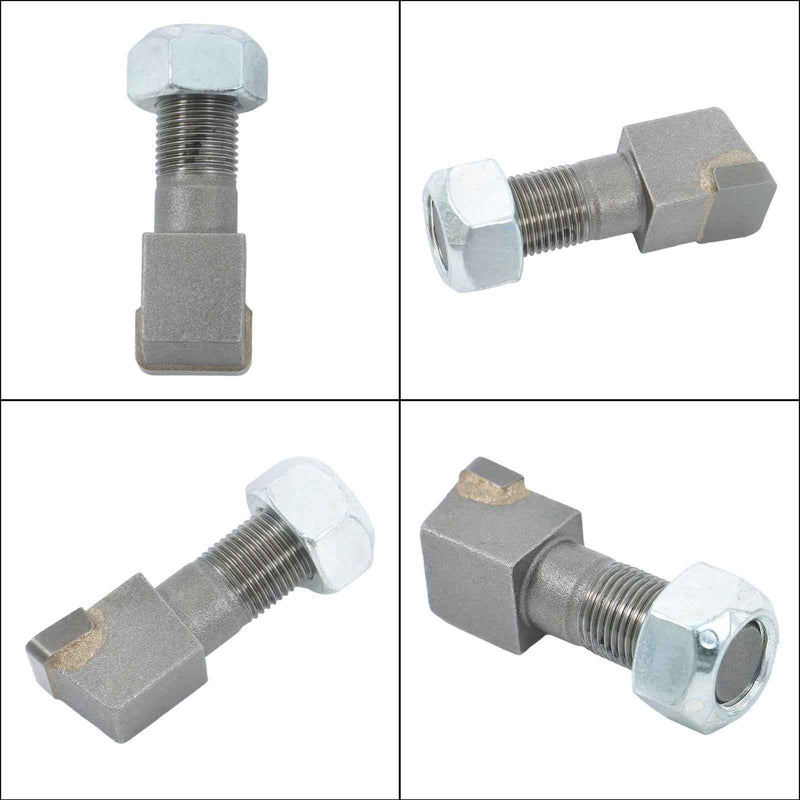 DURAFORCE 10pcs Stump Grinder Teeth Fit for Shaver SC50 SC50-H SC25 SC25-H, Size 2-1/2"