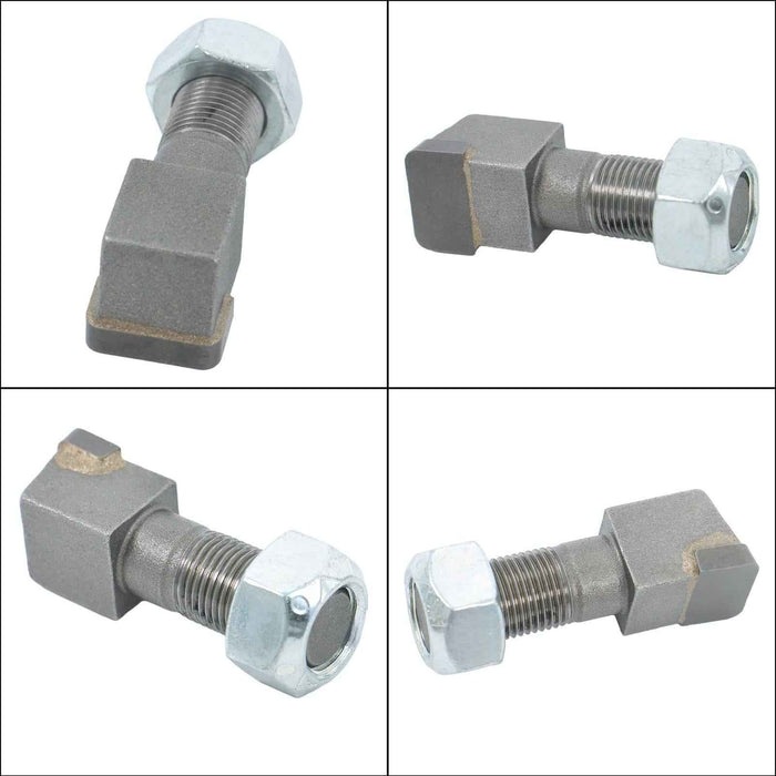 DURAFORCE 10pcs Stump Grinder Teeth Fit for Shaver SC50 SC50-H SC25 SC25-H, Size 2-1/2"